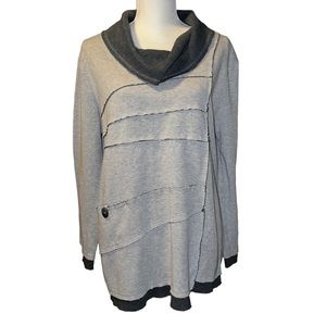 Neon Buddha Cowlneck Sweater